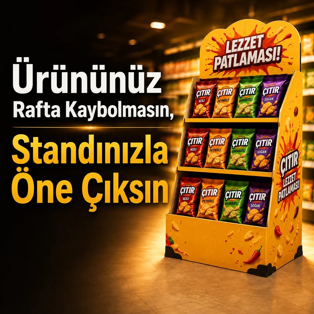 Karton Stand: Özel Tasarım ve Standart Sergileme Standları