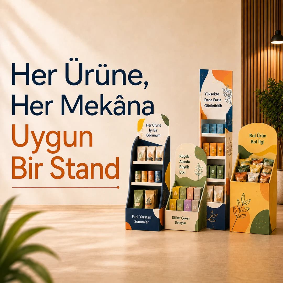 Tüm karton stand modelleri