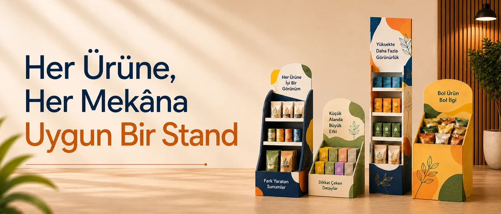 Tüm karton stand modelleri